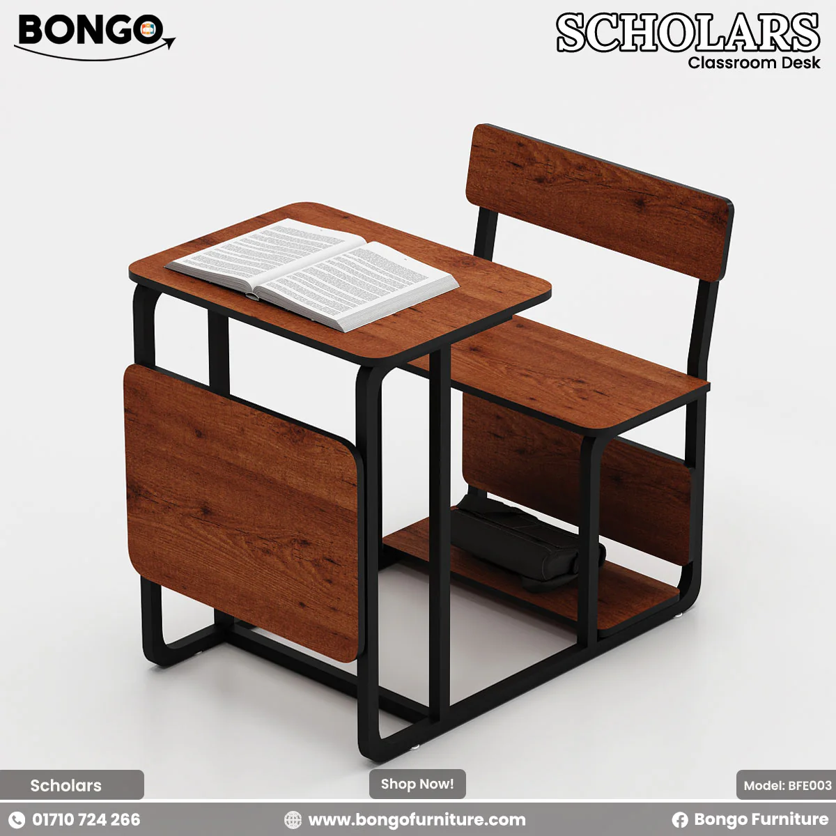 Scholars - Classroom Desk | BFE003 - Image 5