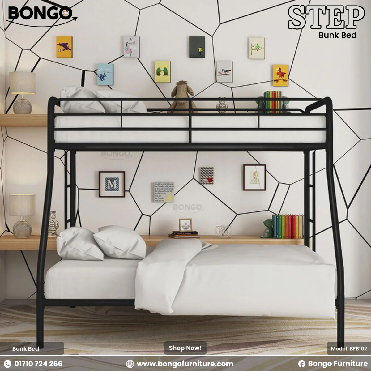 Step - Bunk Bed | BFB102 - Image 3