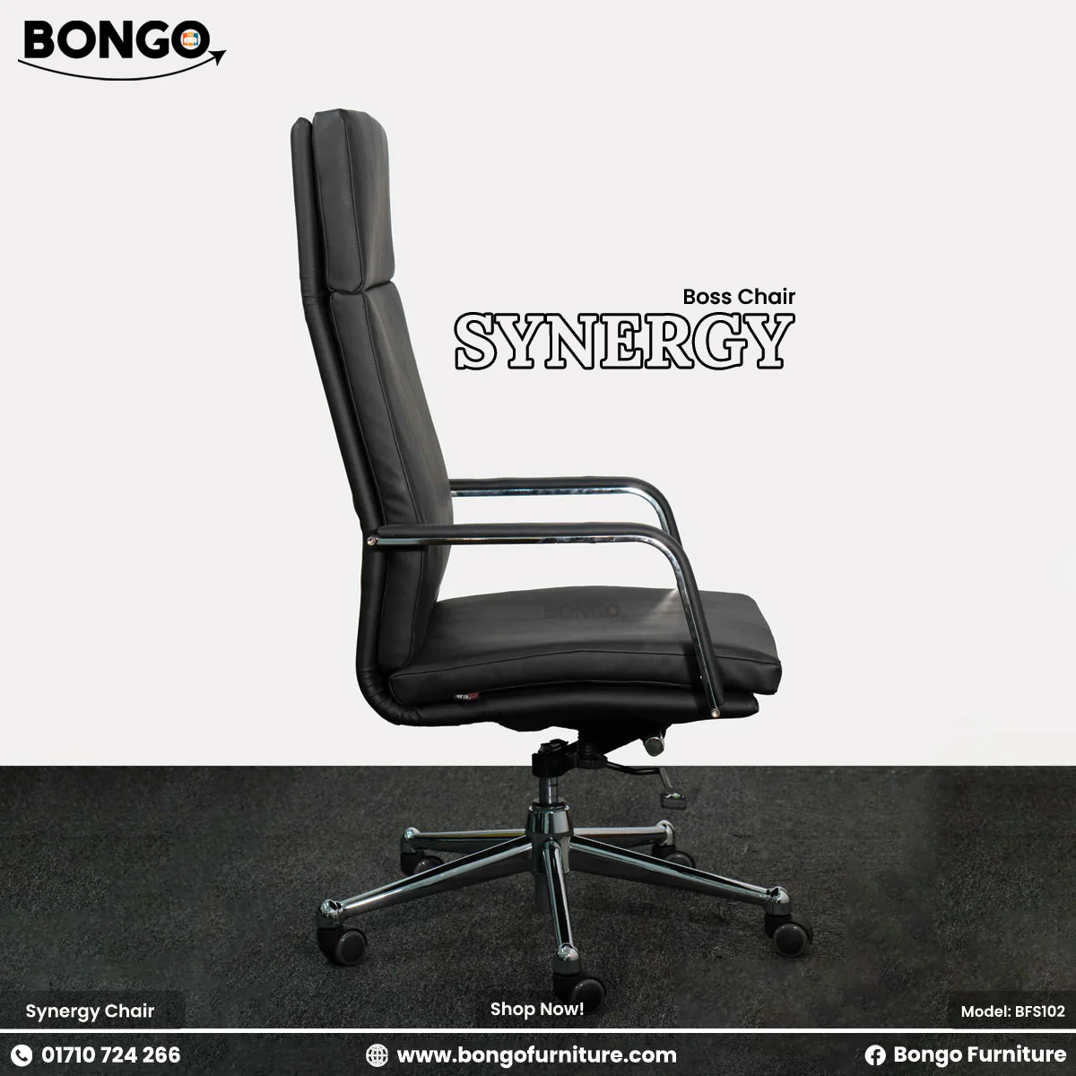 Synergy - Boss Chair | BFS102 - Image 3