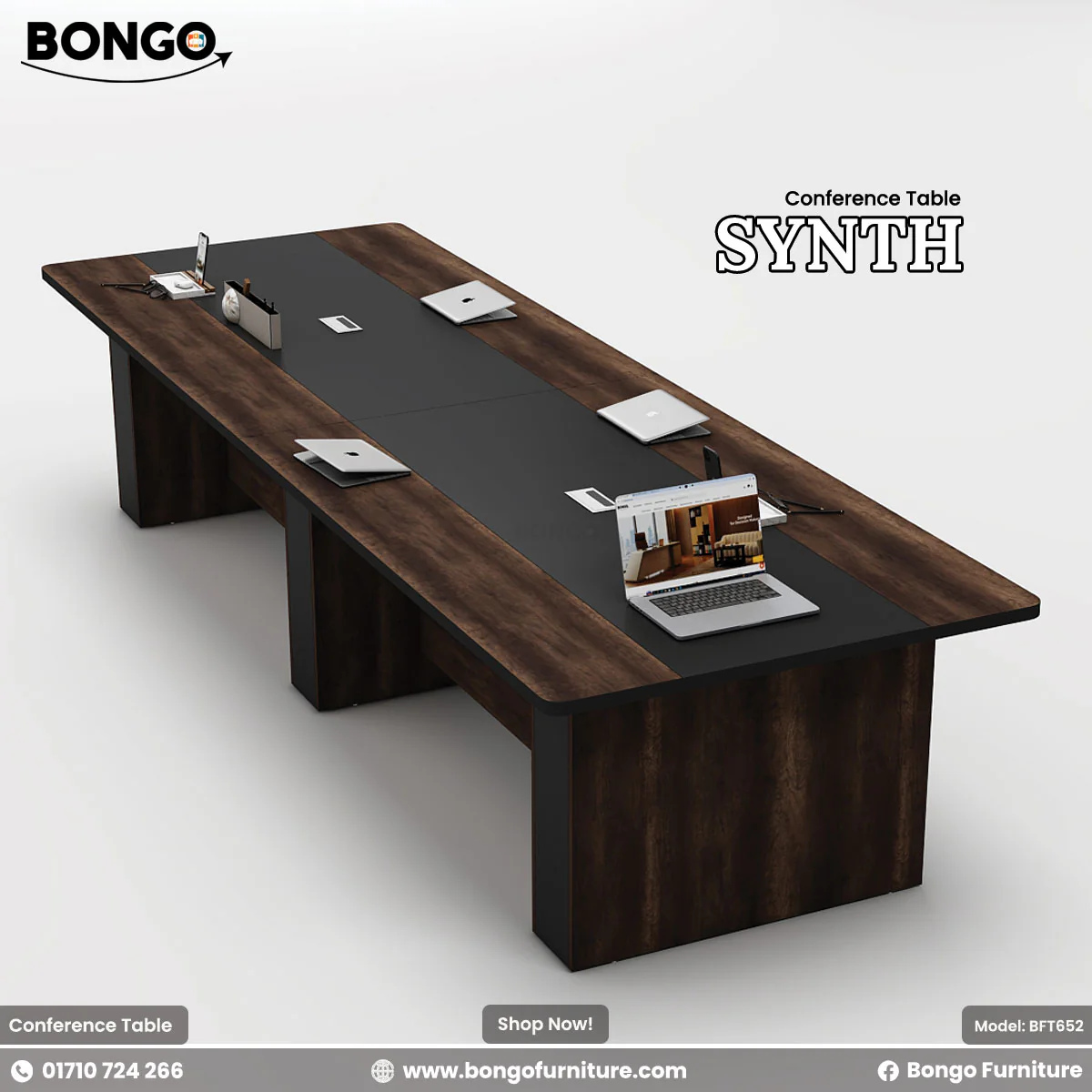Synth Conference Table - BFT652 - Image 4