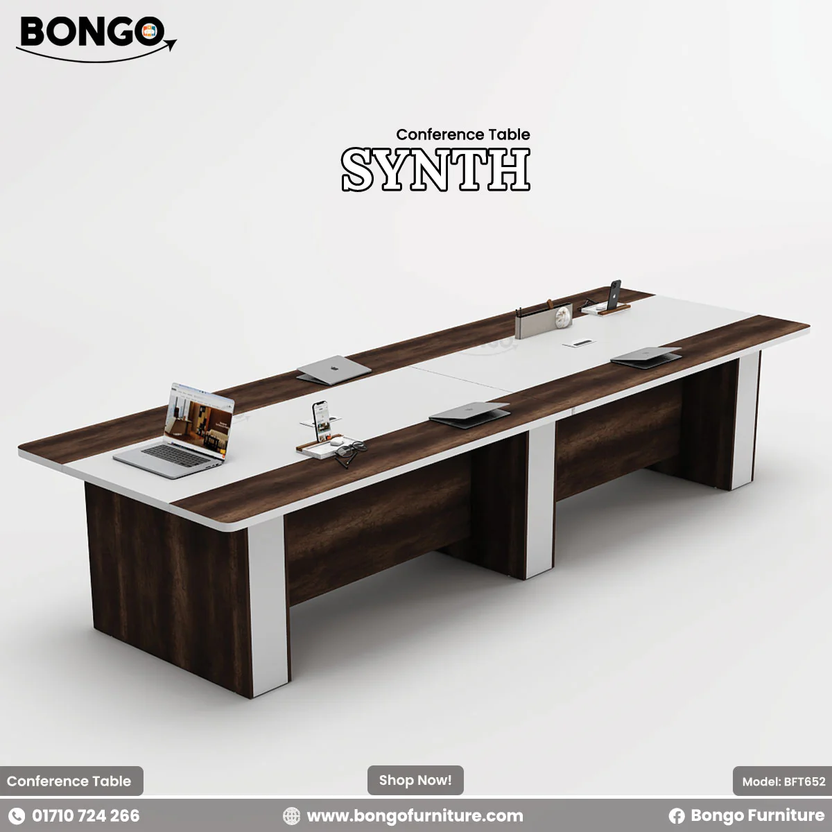 Synth Conference Table - BFT652 - Image 6