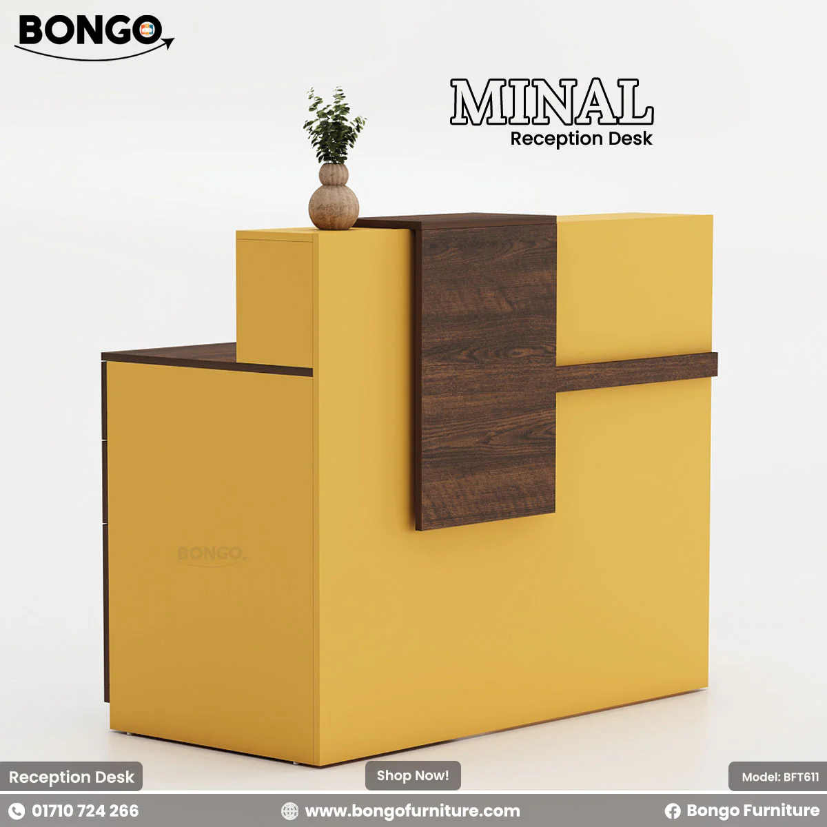 Minal - Reception Desk | BFT611 - Image 2