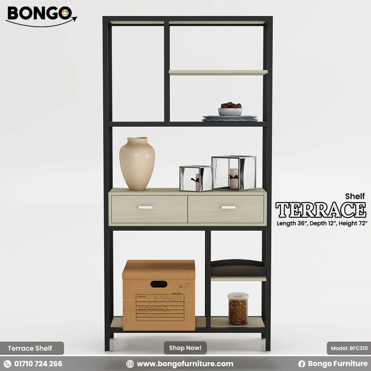 Terrace shelf - BFC310 - Image 3