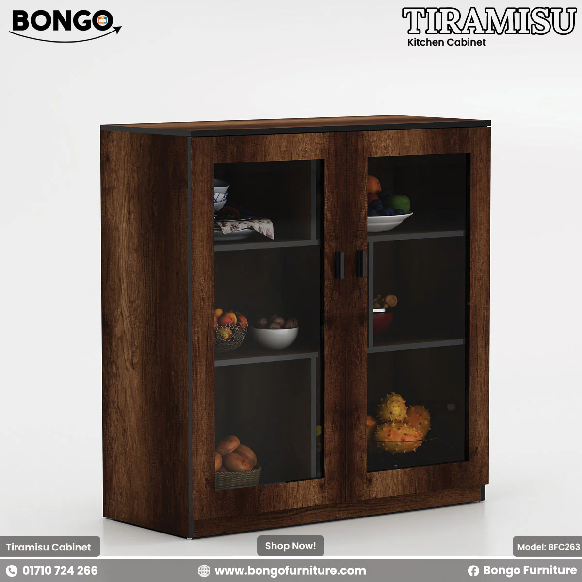 Tiramisu - Kitchen Cabinet | BFC263 - Image 5