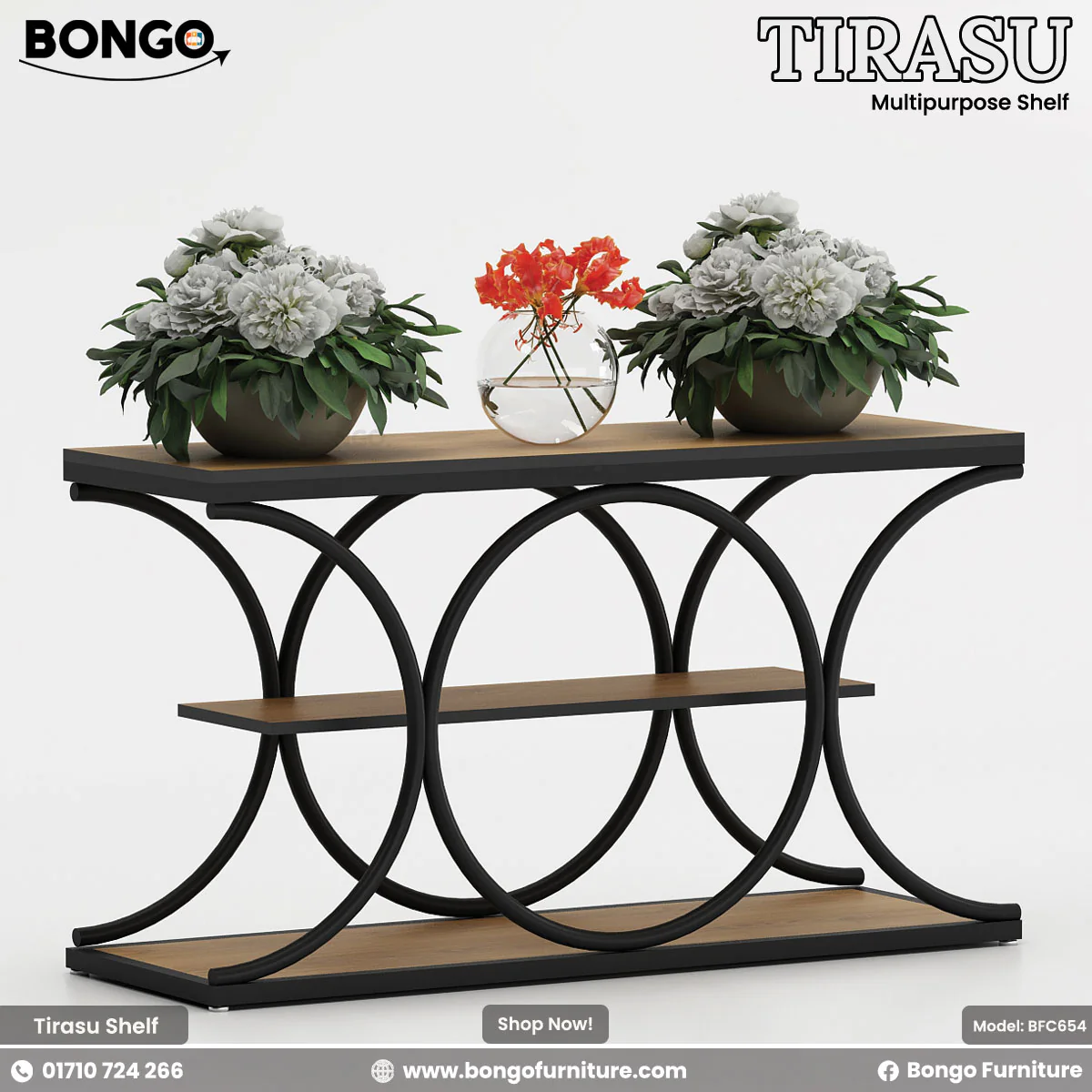 Tirasu - Multipurpose Shelf | BFC654 - Image 4