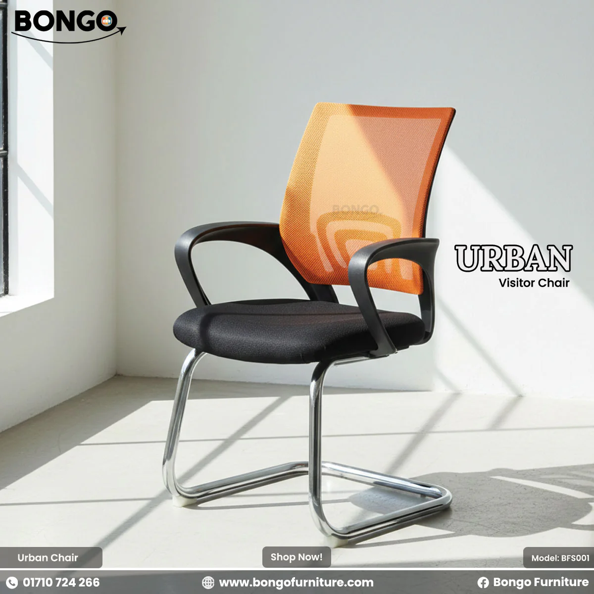 Urban Visitor Chair - BFS001 - Image 3