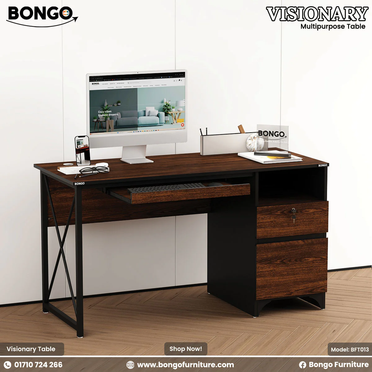 Visionary Multi Tasking Table - BFT013 - Image 3