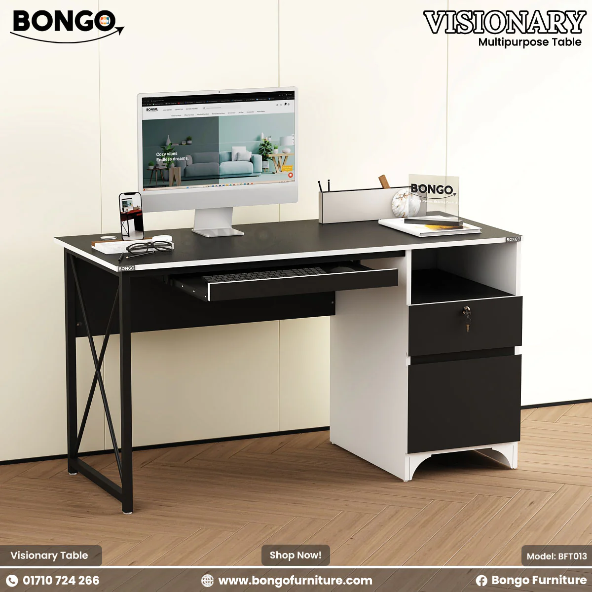 Visionary Multi Tasking Table - BFT013 - Image 6