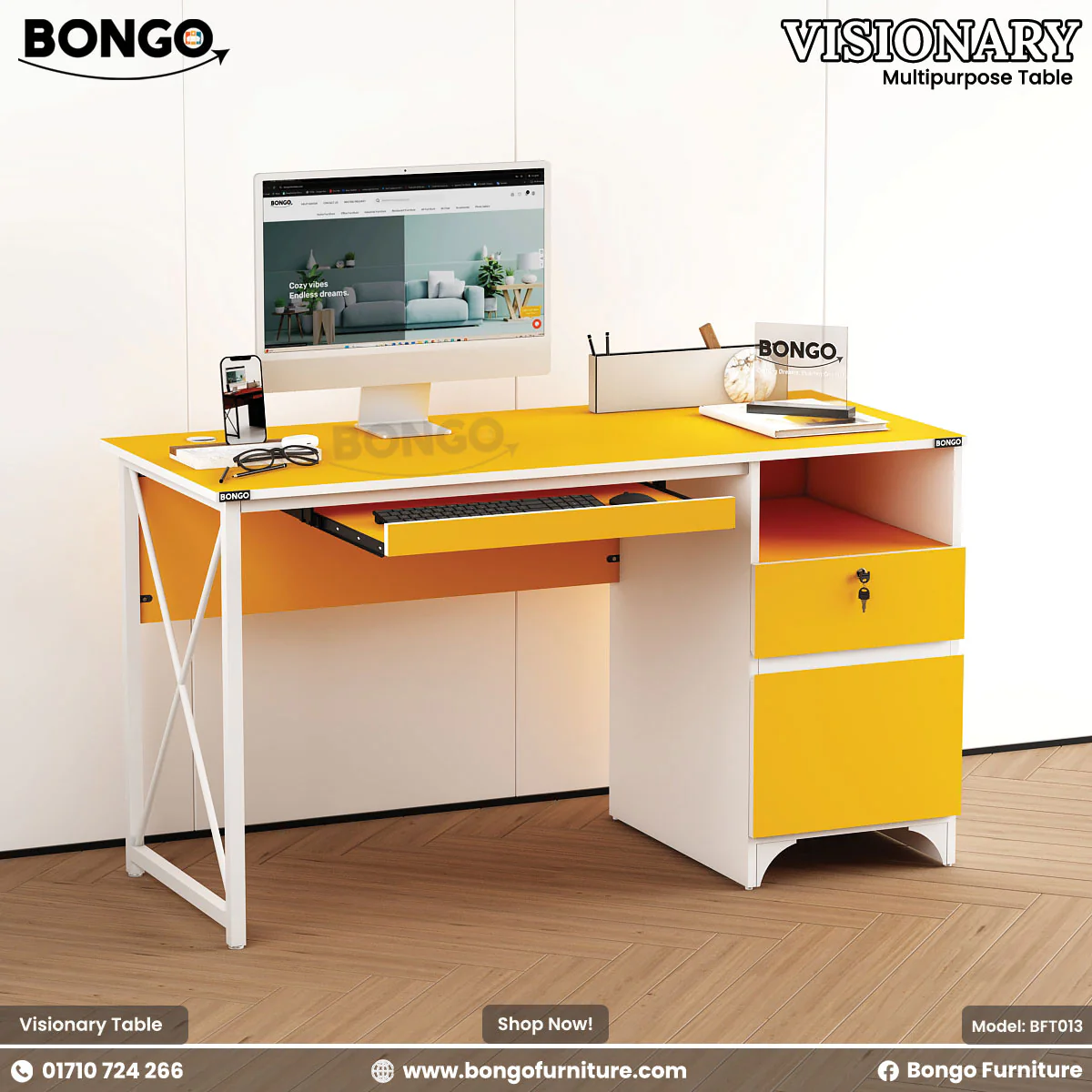 Visionary Multi Tasking Table - BFT013 - Image 7