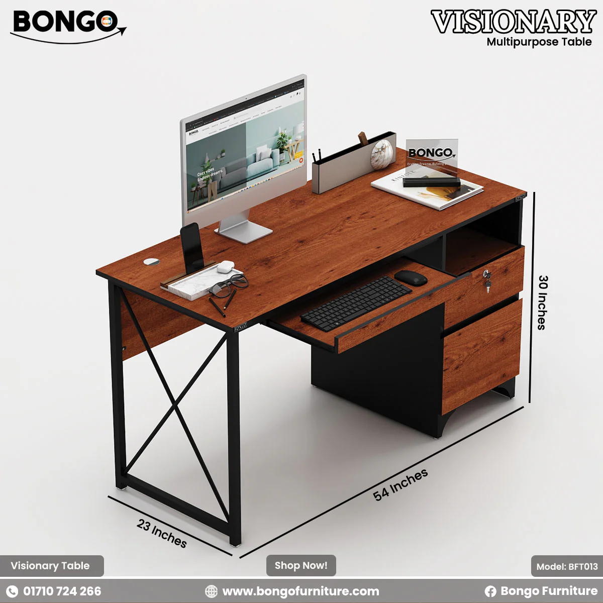 Visionary Multi Tasking Table - BFT013 - Image 8