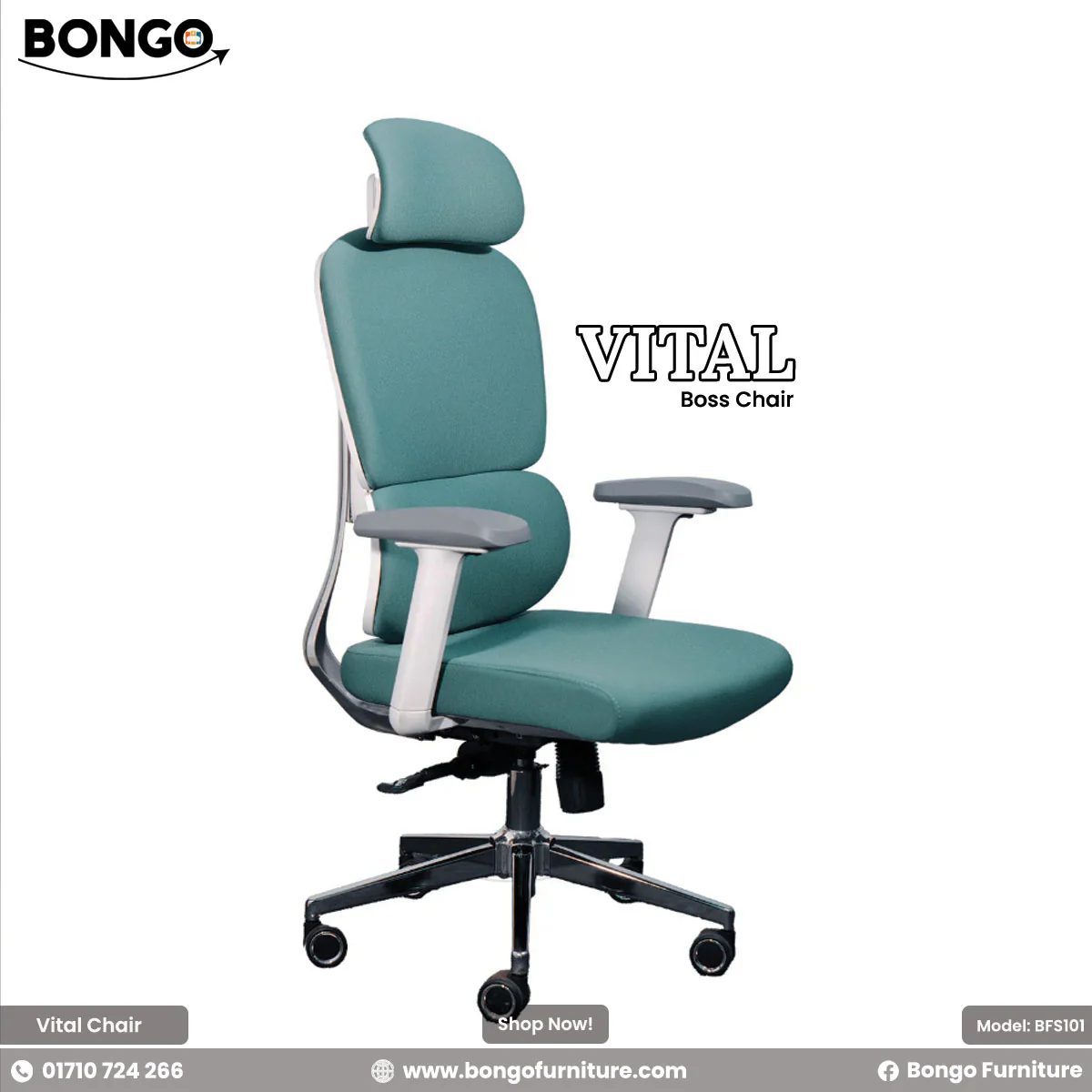 Vital - Boss Chair | BFS101 - Image 5