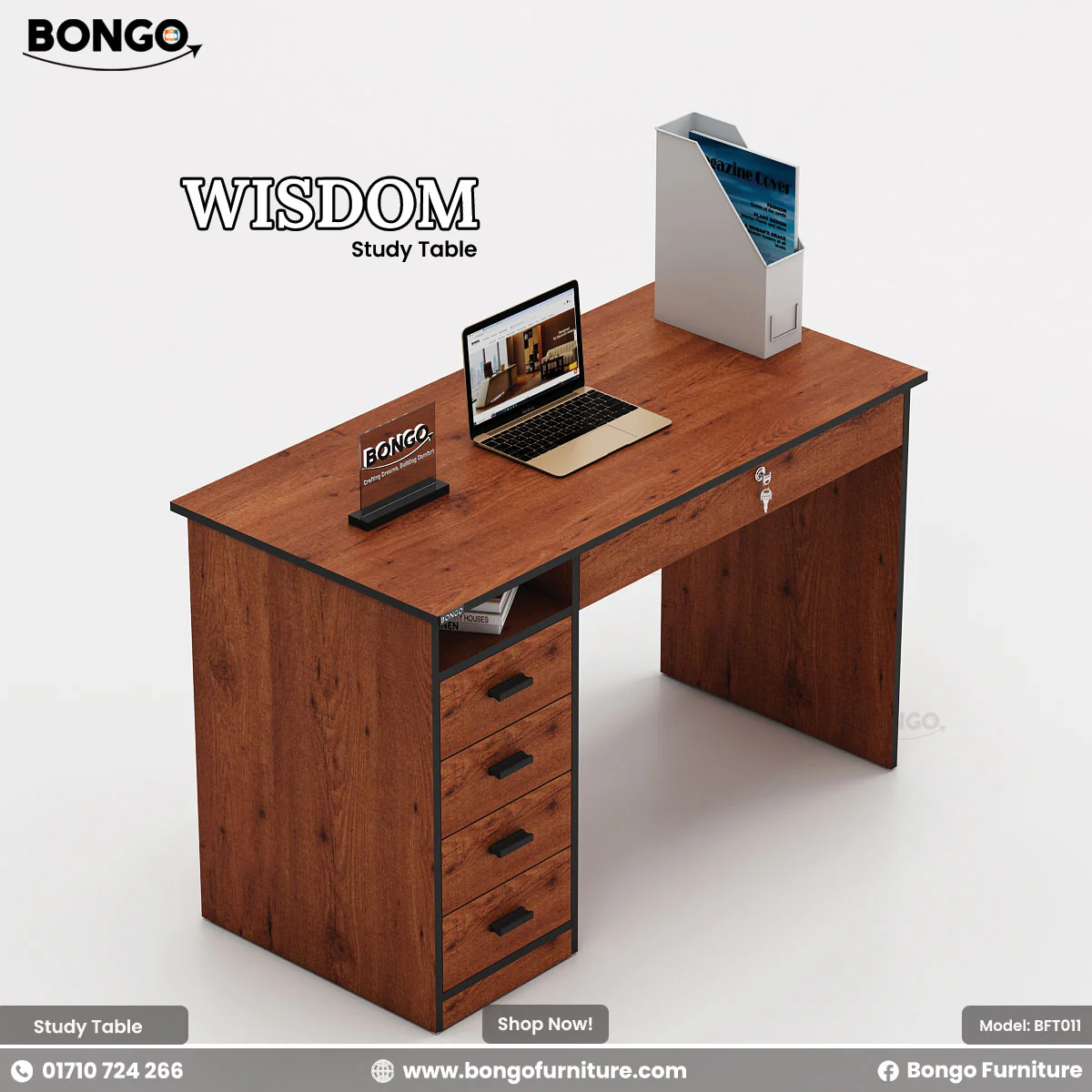 Wisdom Reading Table - BFT011 - Image 6