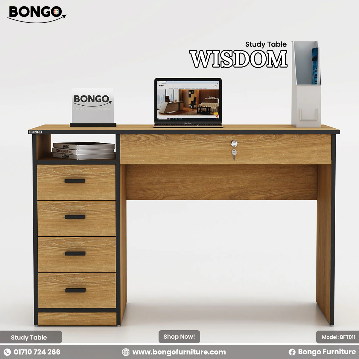 Wisdom Reading Table - BFT011 - Image 7